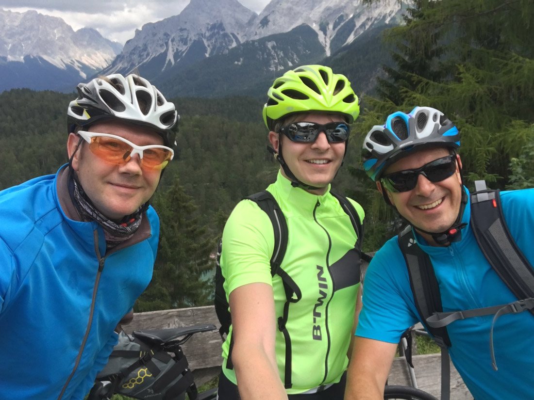 Das Trio Transalp